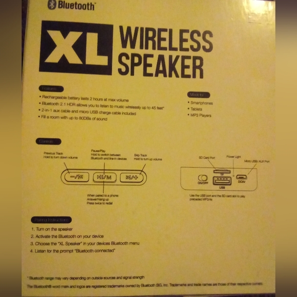 Bluetooth speaker - Picture 2 of 3